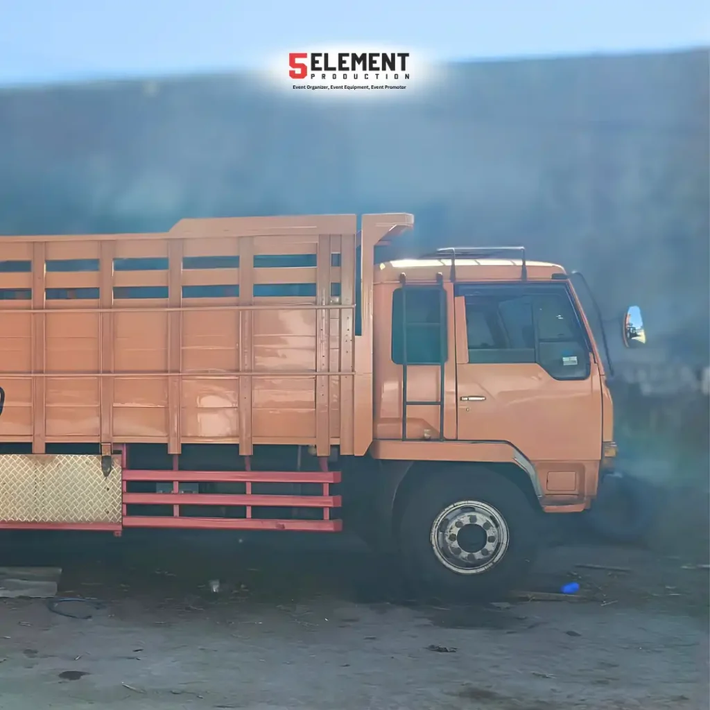 sewa self loader trailer sewa truk jogja