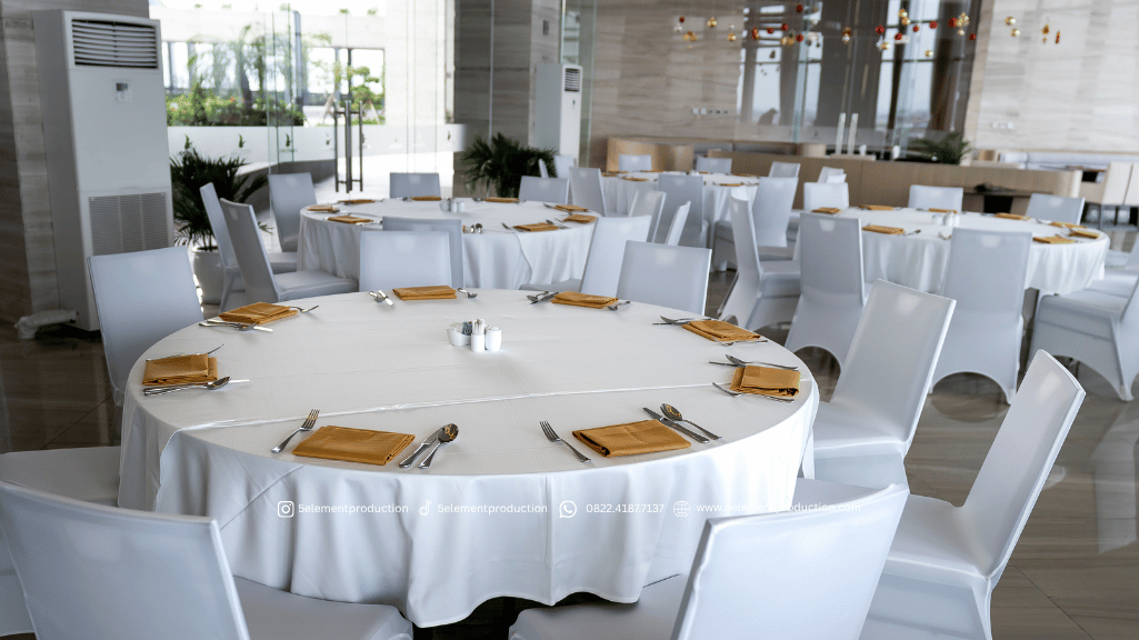 Meja Round Table Diameter 160 Jogja